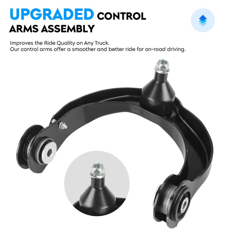 AEagle Front Upper Control Arm Assembly w/Ball Joints for Dodge Durango & Jeep Grand Cherokee 2011-2015, Driver & Passenger Side Suspension Kit K621608 K621607 - Image 2